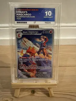 Pokemon TCG Ethan’s Magcargo 222/217 Ascended Heroes ACE 10 - Perfect Subs - Image 1