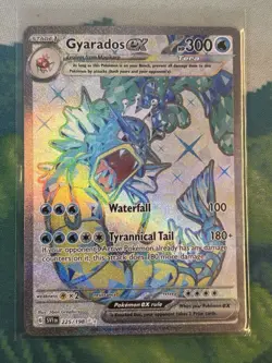 Pokemon Gyarados EX TCG Scarlet & Violet Base SV1 Card 225/198 Full Art - Image 1
