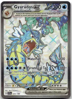 Scarlet & Violet Base Set SVI 225/198 Gyarados ex Ultra Rare NM - Image 1
