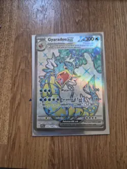 Pokemon Gyarados EX TCG Card 225/198 Scarlet Violet Base Set - Image 1