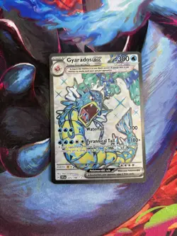 Pokemon Gyarados EX TCG Scarlet & Violet Base SV1 Card 225/198 Full Art - Image 1