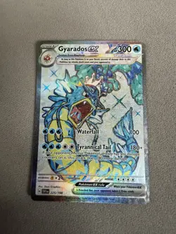 Gyarados EX 225/198 Holo Pokemon Scarlet & Violet Base Set English NM - Image 1