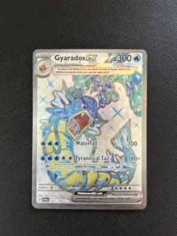 Gyarados ex 225/198 Scarlet & Violet Base Ultra Rare Pokemon Card NM - Image 1
