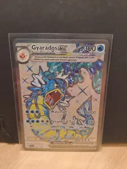 Pokemon Scarlet & Violet Base Set Gyarados ex 225/198 Full Art - Image 1