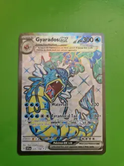 Pokemon Gyarados EX TCG Scarlet Violet Base Set Holo Ultra Rare Card 225/198 - Image 1