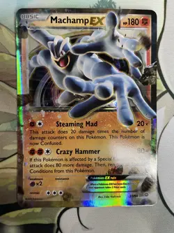 Pokemon TCG: Machamp EX 37/98 XY - Ancient Origins Holo - Image 1