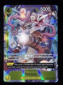 ONE PIECE TCG CARD Perona - OP14-111 Alternate Art The Azure Sea's Seven OP14 - Image 1