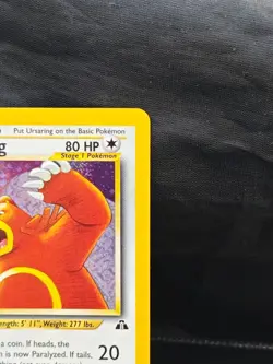 Pokemon Neo Discovery Ursaring 15/75 Holo Card Near Mint - Image 2