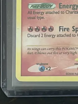 Charizard 103/100 Secret Rare - 2008 Diamond & Pearl Stormfront Pokemon Card - Image 4