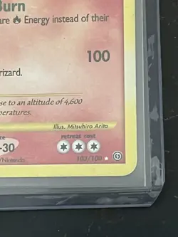 Charizard 103/100 Secret Rare - 2008 Diamond & Pearl Stormfront Pokemon Card - Image 5