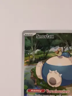 Pokemon TCG Snorlax 051 SV Scarlet & Violet Promo Card Holo NM Condition - Image 2