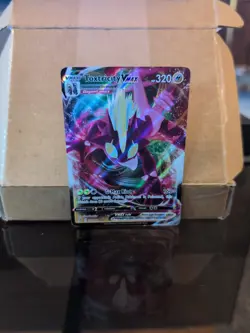Pokemon TCG Toxtricity VMAX Rebel Clash Card 071/192 Full Art Rare LP - Image 1