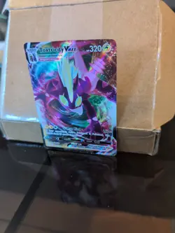 Pokemon TCG Toxtricity VMAX Rebel Clash Card 071/192 Full Art Rare LP - Image 3