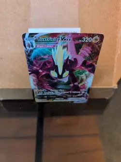 Pokemon TCG Toxtricity VMAX Rebel Clash Card 071/192 Full Art Rare LP - Image 4