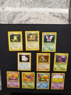 Vintage WOTC Pokemon Card Lot w/ 1st Edition Edicion Fossil Base Spanish - Image 1