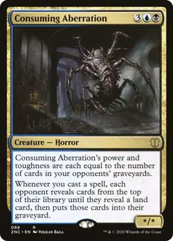 Consuming Aberration Commander: Zendikar Rising 89 NM MTG Magic The Gathering - Image 1