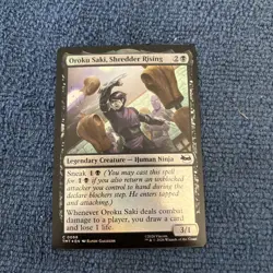 Oroku Saki, Shredder Rising (Foil) 0068 - TMT Teenage Mutant Ninja Turtles - MTG - Image 1