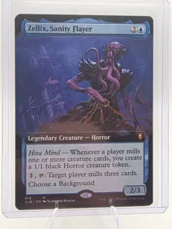Zellix Sanity Flayer (Extended Art) 619 Commanders Legends Baldur's Gate - MTG - Image 1