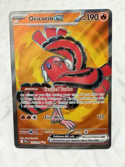 Oricorio ex 110/094 - Pokemon Phantasmal Flames Card - NM - Image 1