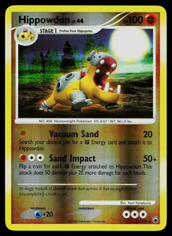 Pokemon Card - Hippowdon Majestic Dawn 21/100 Reverse Holo - Image 1