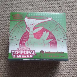 Pokemon TCG Temporal Forces Pokemon Center Elite Trainer Box ETB Iron Leaves - Image 1