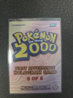 Pokemon the Movie 2000 Topps Ledyba Hologram First Appearance - Image 2