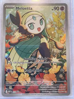 Pokemon TCG Meloetta 026 Mega Diancie Ex Battle Deck Exclusive Promo NM/Mint - Image 1