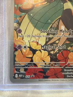 Pokemon TCG Meloetta 026 Mega Diancie Ex Battle Deck Exclusive Promo NM/Mint - Image 2