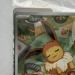 Pokemon Eevee Holo Promo Sv: Scarlet & Violet 173 English 2025 50 HP SEALED - Image 4