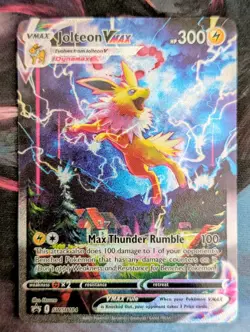 Jolteon VMAX SWSH184 Pokemon TCG Sword & Shield Promo Holo Alternate Art - Image 1