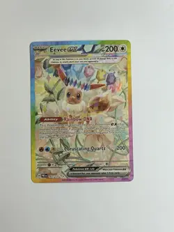 Pokemon Eevee ex 167/131 Sv: Prismatic Evolutions Holo Special Illustration Rare - Image 2