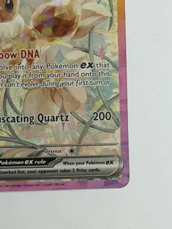 Pokemon Eevee ex 167/131 Sv: Prismatic Evolutions Holo Special Illustration Rare - Image 5