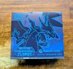 Pokemon TCG Mega Evolution Phantasmal Flames ETB Pokemon Center Sealed - Image 1