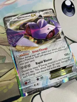 Pokemon TCG: Genesect EX 64/124 Fates Collide Holo - Image 2