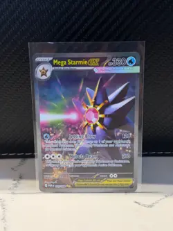 Pokemon Perfect Order (2026) Mega Starmie EX Special Illustration Rare #118/088 - Image 1