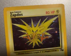 Pokemon TCG Zapdos 15/62 Fossil Set - Image 2