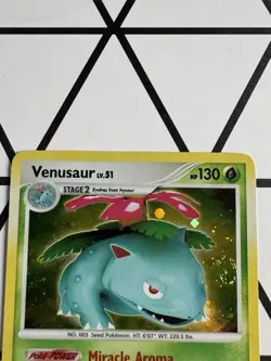 VENUSAUR HOLO 20/132 DIAMOND AND PEARL: SECRET WONDERS LP POKEMON - Image 3