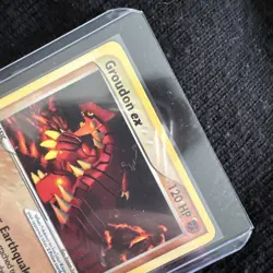 Pokemon TCG Groudon EX Black Star Promo 002 E-Reader DMG - Image 5
