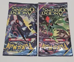 2015 Pokemon XY Ancient Origins 2 Booster Packs New/Factory Sealed - Image 2