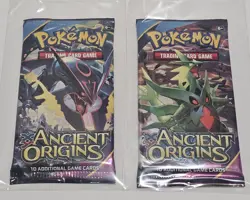 2015 Pokemon XY Ancient Origins 2 Booster Packs New/Factory Sealed - Image 5