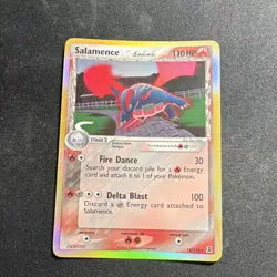 Pokemon Salamence Holo Rare 110HP EX Delta Species 14/113 English 2005 - Image 1