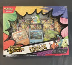 Pokemon Mega Evolution Ascended Heroes First Partners Deluxe Pin Collection Box - Image 1