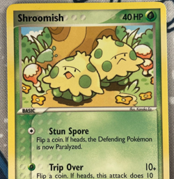 Shroomish 72/107 Non Holo EX Deoxys Set Pokemon Card 2005 NM - Image 2