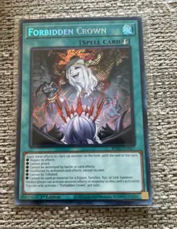 Forbidden Crown BPRO-EN067 -- Yu-Gi-Oh TCG -- new fromBurst Protocol 1st Edition - Image 1