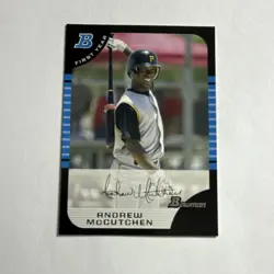 Andrew McCutchen 2005 Bowman First Year Rookie Card #BDP63 Pirates MLB RC - Image 1