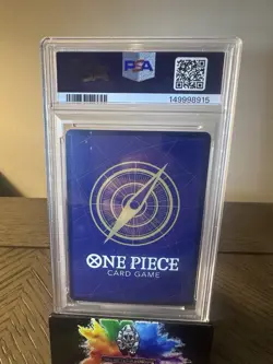 2023 One Piece Monkey D. Luffy P-037 1st Anniversary Tournament PSA 10 Stamped - Image 2