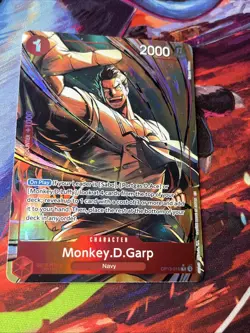 One Piece Carrying On His Will Monkey.D.Garp OP13-016 Alt Art Rare NM - Image 4