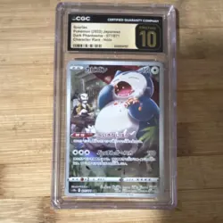 Snorlax CGC 10 S10a Dark Phantasma 077/071 Character Rare Holo Japanese Pokemon - Image 1