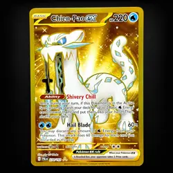 Chien-Pao ex 274/193 Hyper Rare Sv02: Paldea Evolved Holo Pokemon TCG NM - Image 1