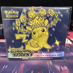 Pokemon Center Surging Sparks Elite Trainer Box BRAND NEW SEALED TCG ETB Pokemon - Image 1